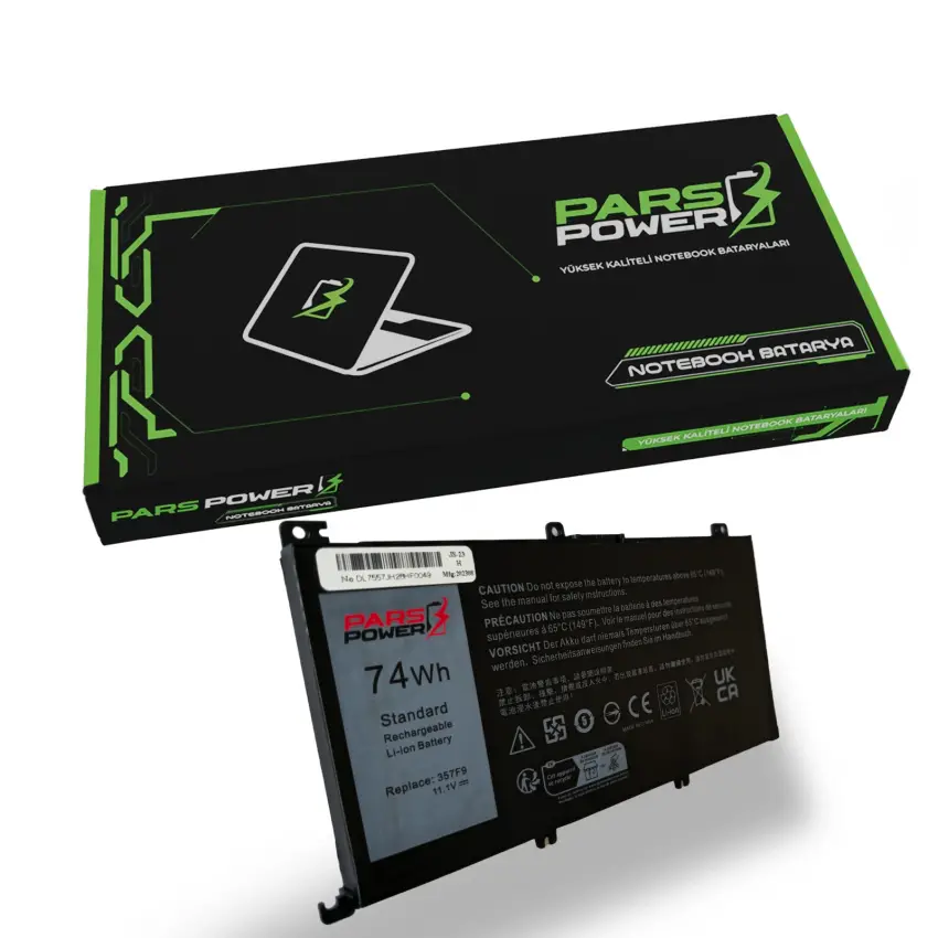 Dell Inspiron 15 Gaming 7567 4B30F81C Batarya - Pil (Pars Power)