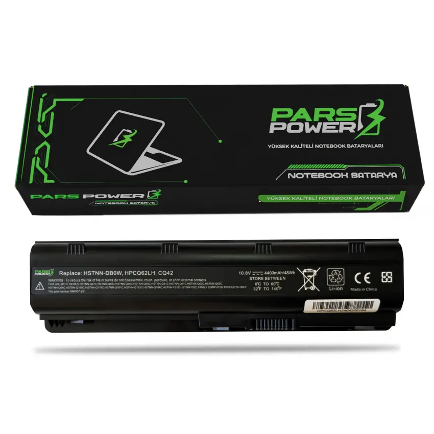 Hp Pavilion g6-1352st, g6-1361et Notebook Batarya - Pil (Pars Power)