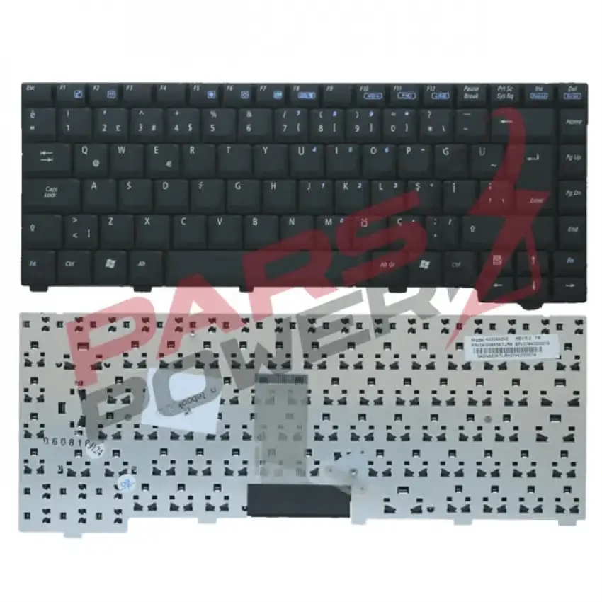 Asus A3G, A3L, A3N, A3R Notebook Klavye (Siyah TR)