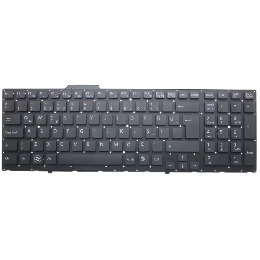 Sony Vaio VPCF13A4E, VPCF13B4E Klavye (Siyah TR)