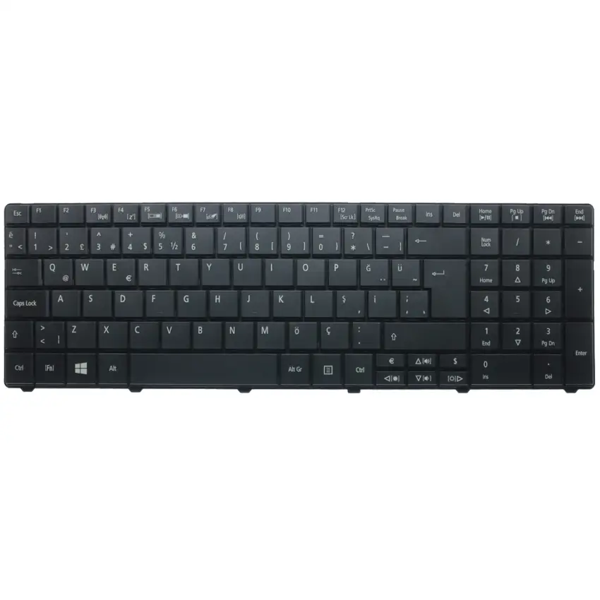 Acer MP-09B36TQ6442, MP-09B36TQ6920 Notebook Klavye (Siyah TR)