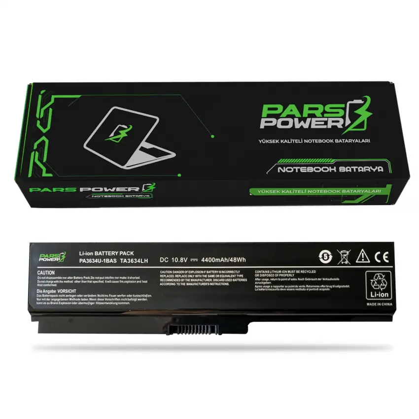 Toshiba Portege M800-107 (PPM81E-00L00NG3) Notebook Batarya - Pil (Pars Power)