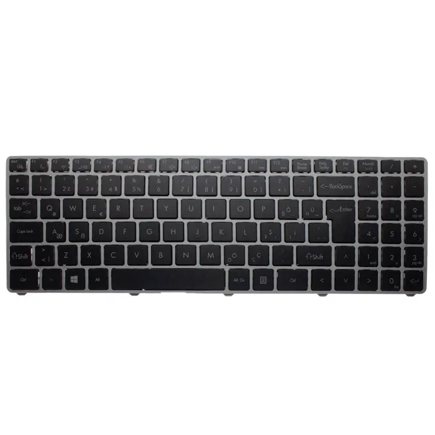 Exper MP-12K73US920, MP-12K76TQ-9202  Notebook Klavye (Siyah TR)