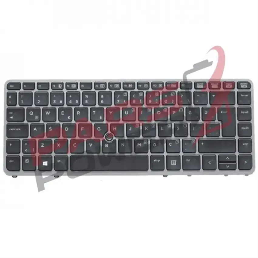 HP EliteBook 850 G1 H5G44ET, 855 G2 Notebook Klavye (Siyah TR)