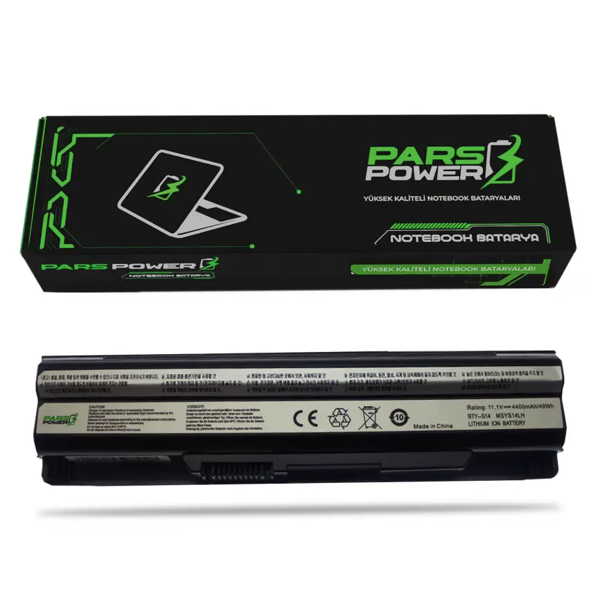 Msi CX61 2PC-1862XTR, CX61 2QC-1862XTR Notebook Batarya - Pil (Pars Power)