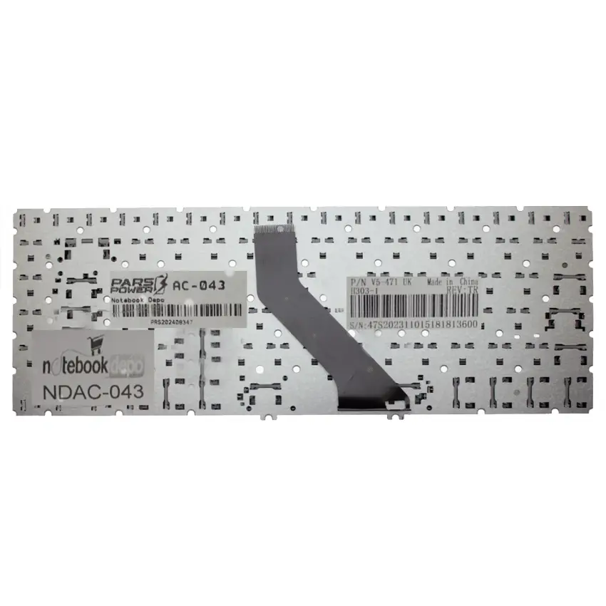 Acer Aspire V5-431, MS2360 Serisi Notebook Klavye (Siyah TR)