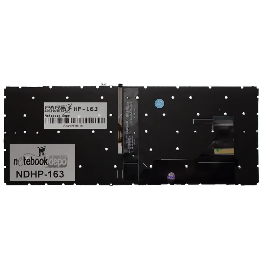 Hp EliteBook M08699-B31, M08699-001 Notebook Klavye Işıklı (Siyah TR)