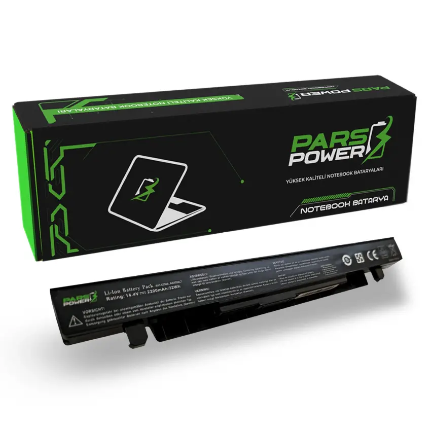 Asus X450LC-WX012H, X450LC-WX014D Notebook Batarya - Pil (Pars Power)