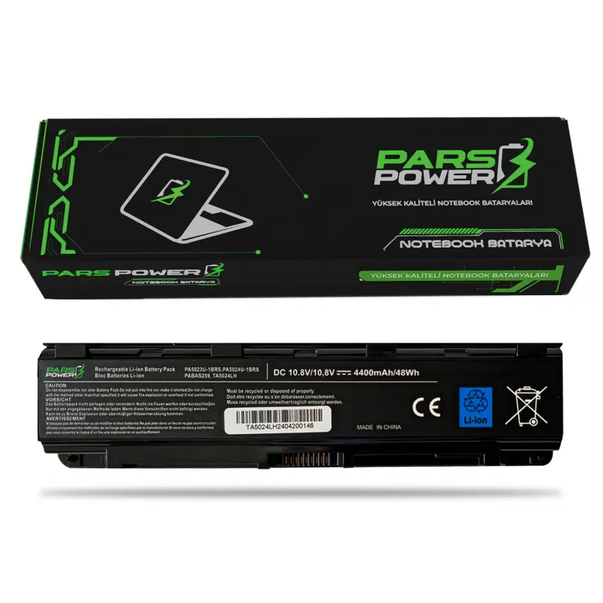 Toshiba Satellite C870-15L, C870-169 Notebook Batarya - Pil (Pars Power)