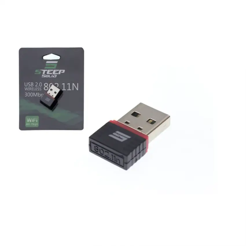 Steep Solid USB 2.0 802.11N Kablosuz Nano Tırnak WiFi Adaptör