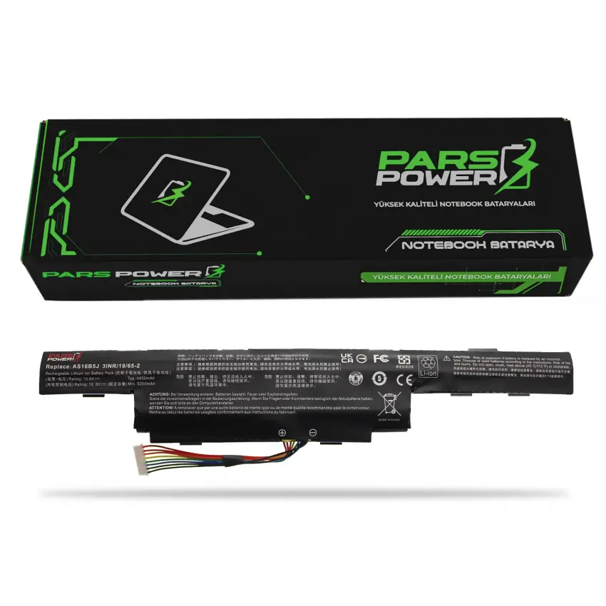 Acer Aspire E5-576G-55HP Notebook Batarya - Pil (Pars Power)
