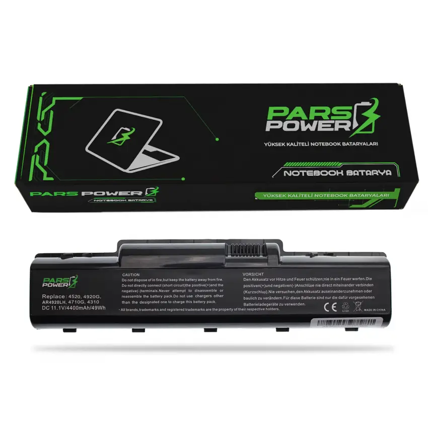 Acer AK.006BT.020, AK.006BT.025 Notebook Batarya-Pil (Pars Power)