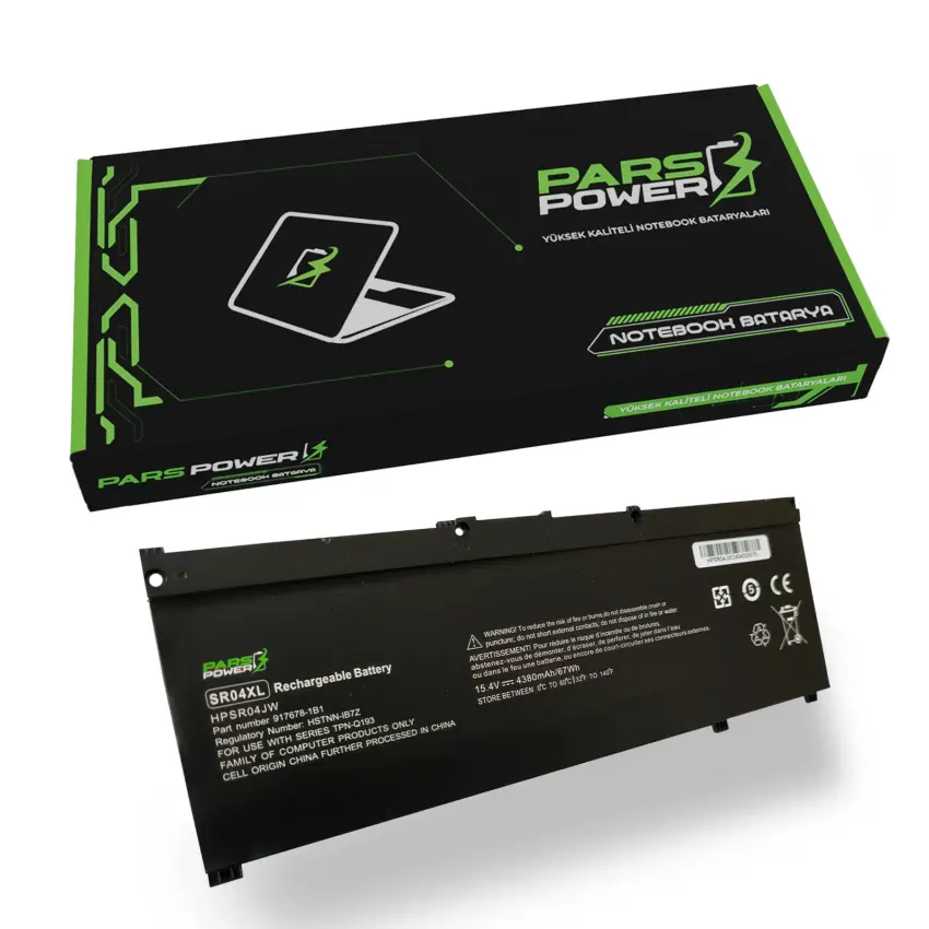 Hp Pavilion Gaming 17-CD0010NT 7DW72EA Batarya - Pil (Pars Power)