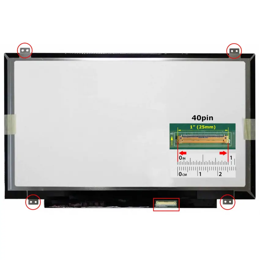 Hp Pavilion L0D76EA Uyumlu Notebook Led Ekran