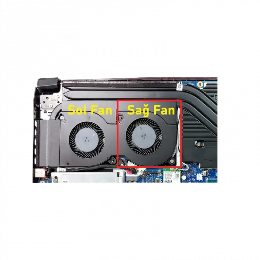 Acer Aspire 7 A715-75G-50V4, A715-75G-50V8 Uyumlu Cpu - Gpu Fan Ver.1