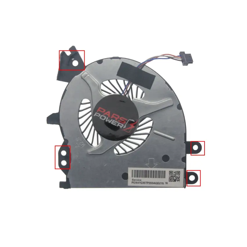 HP ProBook 450 G4, 470 G4, 455 G4 CPU Fan - İşlemci Fanı