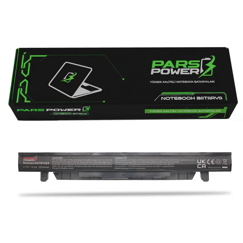 Asus ROG GL552JX-DM085H, GL552VL-DM023T Notebook Batarya - Pil (Pars Power)
