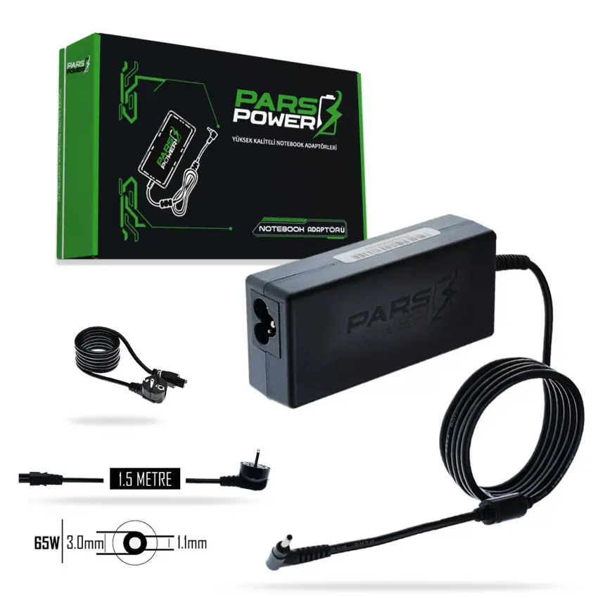 Acer Aspire V3-331-P56C, V3-331-P5BG Adaptör Şarj Aleti-Cihazı (Pars Power)