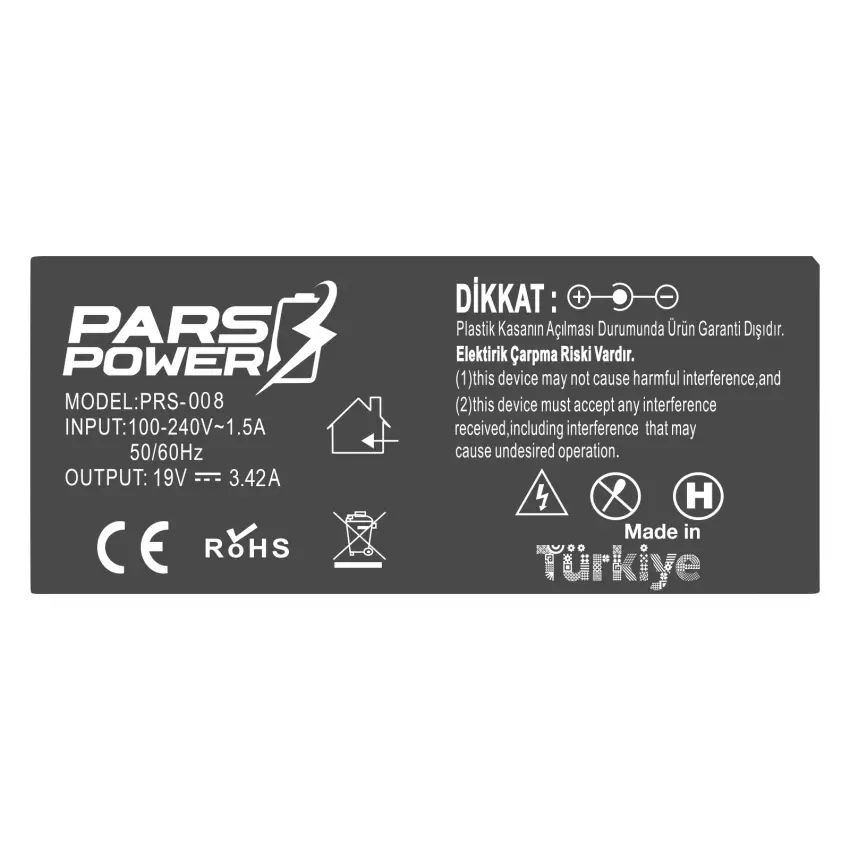 Acer Aspire V3-331-P56C, V3-331-P5BG Adaptör Şarj Aleti-Cihazı (Pars Power)