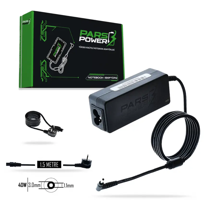 Samsung UltraBook NP900X3A, NP900X3D Adaptör Şarj Aleti-Cihazı (Pars Power)