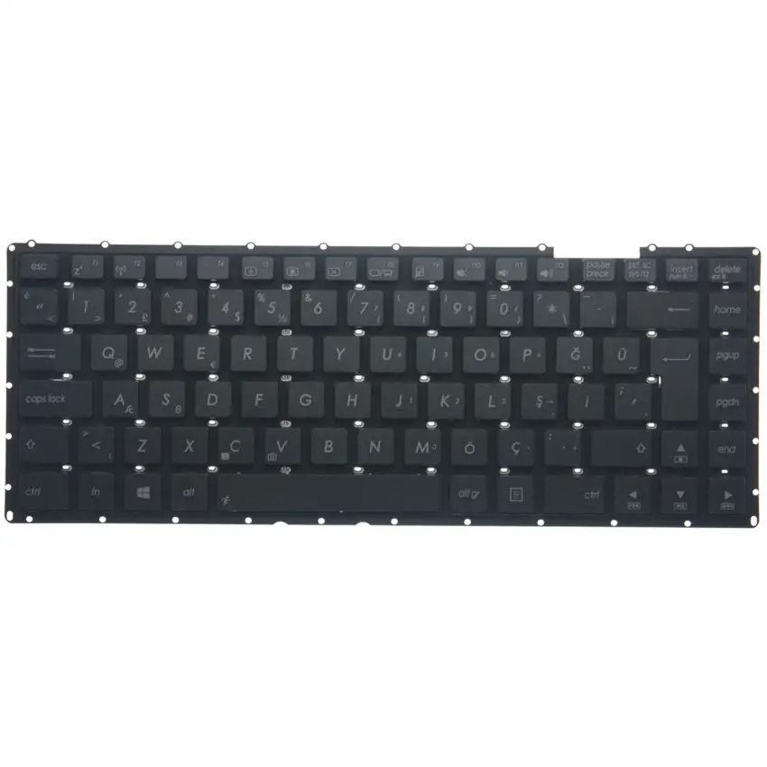 Asus X455LF-WX031DC Klavye (Siyah TR)
