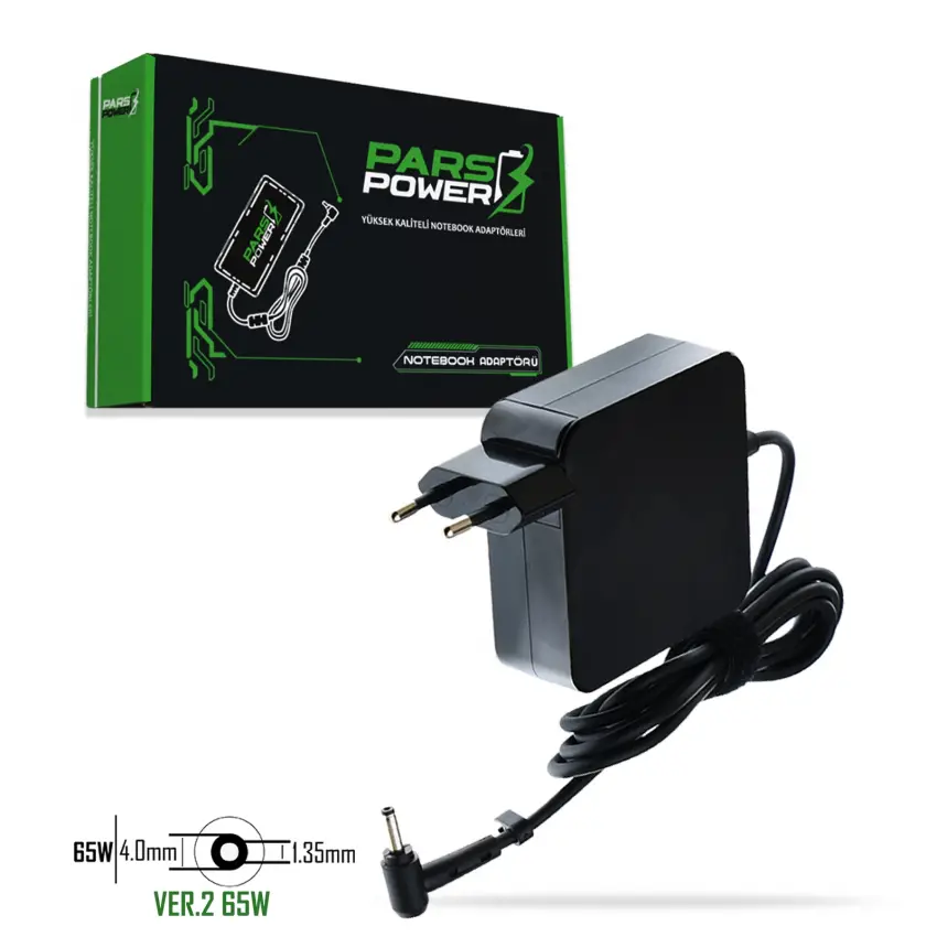 Asus X540sa-xx311t, X540sa-xx333t Uyumlu Adaptör Şarj Aleti-Cihazı (Pars Power)