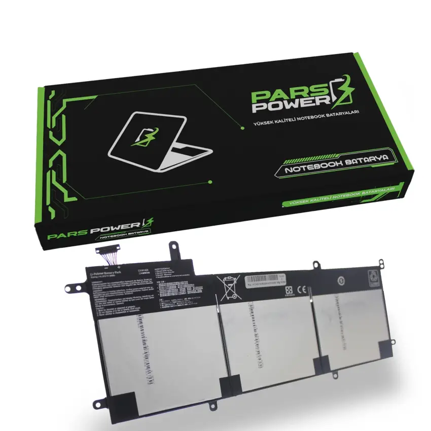 Asus BX305L, UX305L, RX305L Serisi Notebook Batarya - Pil (Pars Power)