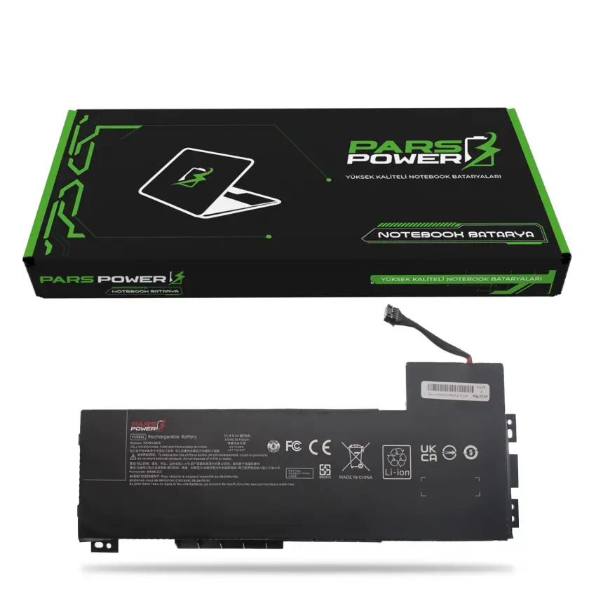 HP ZBook VV09XL, VV09090XL Batarya - Pil (Pars Power)