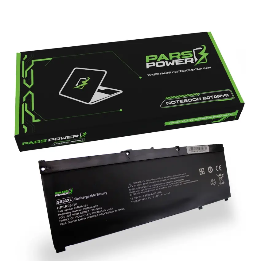 HP OMEN 17-cb0008nt (8UF52EA) Batarya - Pil (Pars Power)