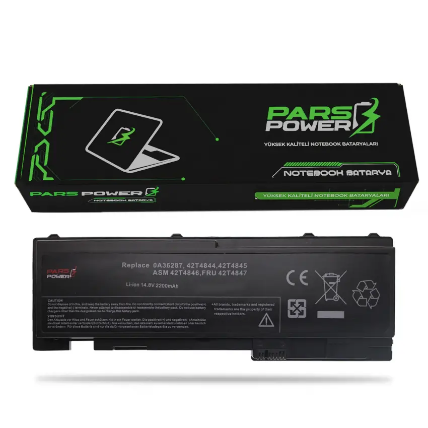 Lenovo ThinkPad T420si Batarya - Pil (Pars Power)