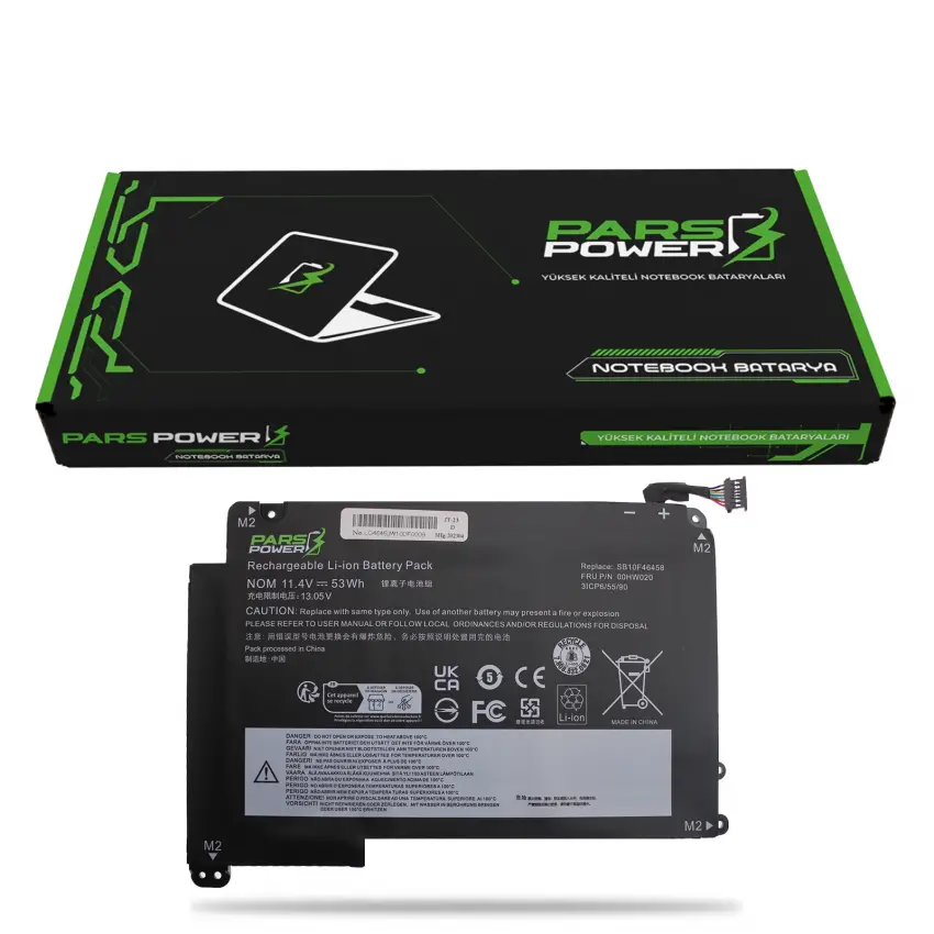 Lenovo Yoga 460 20EM000RTX Batarya - Pil (Pars Power)