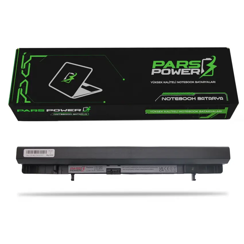 Lenovo 121500165, 121500166 Notebook Batarya - Pil (Pars Power)