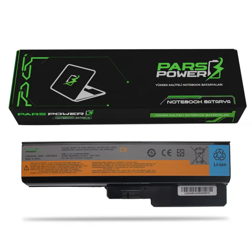 Lenovo ideaPad Z360 59-059615 Notebook Batarya - Pil (Pars Power)