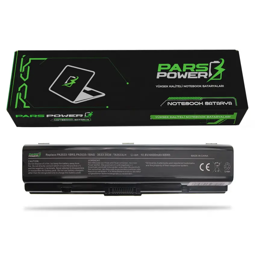 Toshiba Satellite A300-23G, A300-23H Notebook Batarya - Pil (Pars Power)