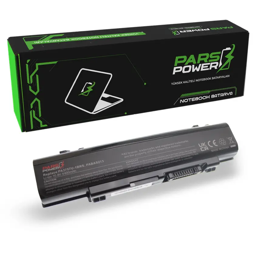Toshiba PA3757U-1BRS, PABAS213 Notebook Batarya - Pil (Pars Power)