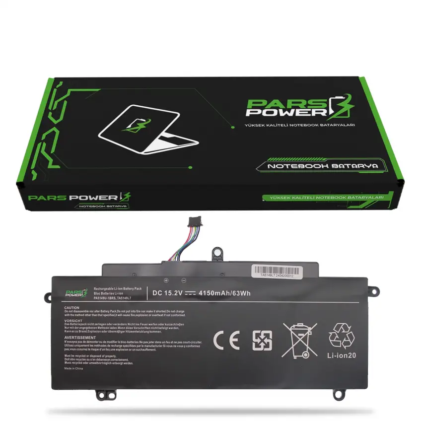 Toshiba Tecra P000697280, P000589730 Batarya - Pil (Pars Power)