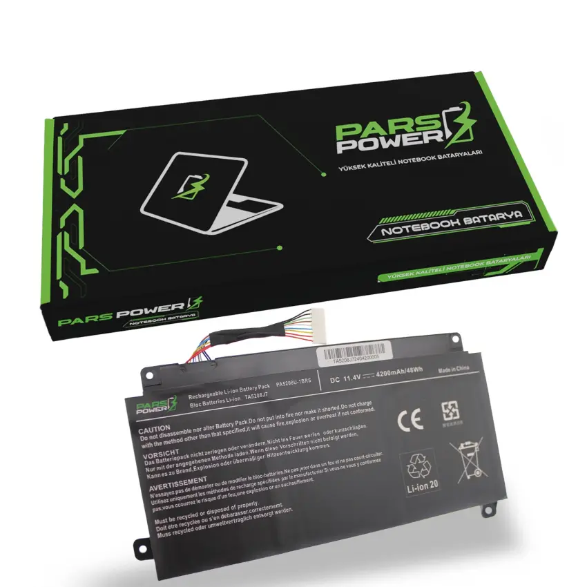 Toshiba Satellite Radius 15 P55W-C Notebook Batarya - Pil (Pars Power)