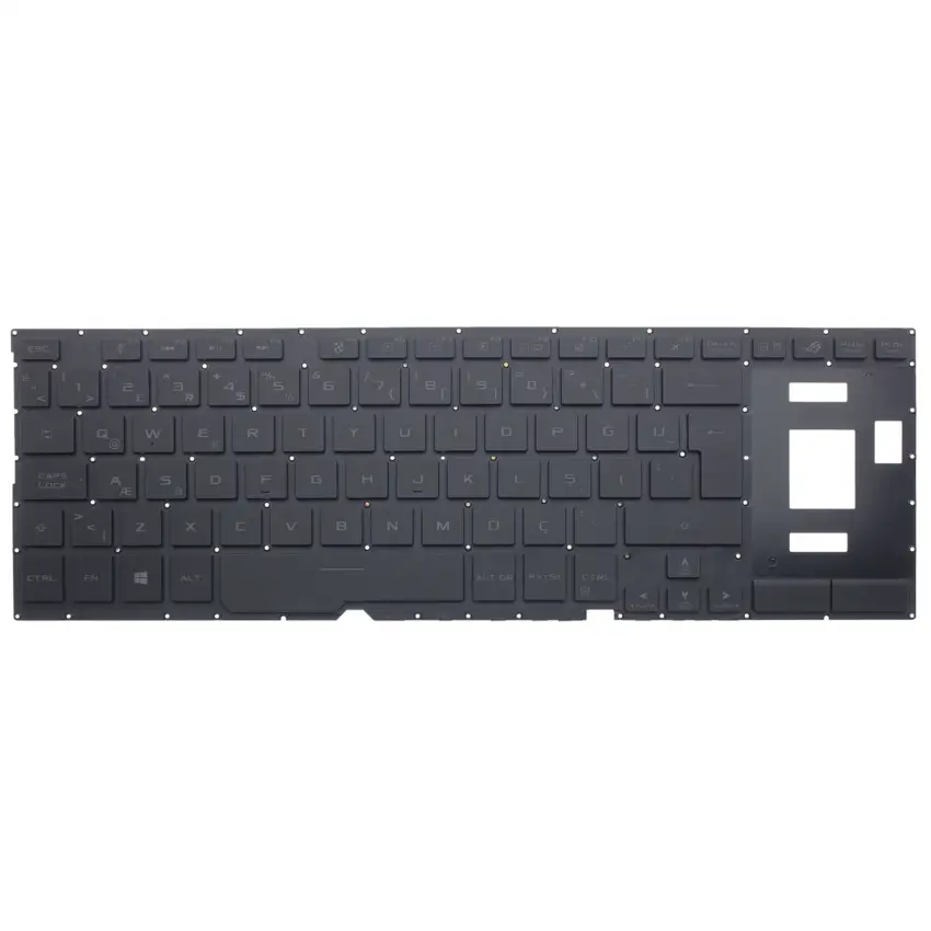 Asus ROG Zephyrus GX501VI-GZ021T Klavye Işıklı (Siyah TR)