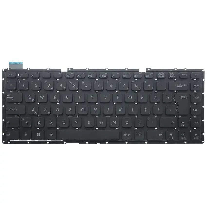 Asus VivoBook Max X441NA-GA275T Klavye (Siyah TR)