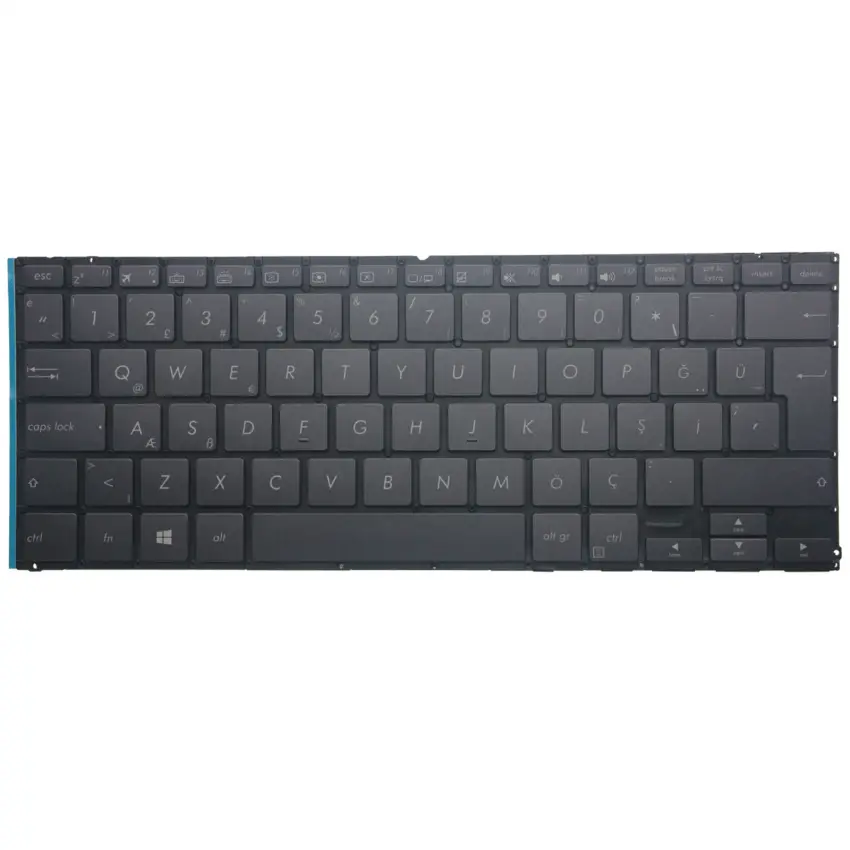 Asus ZenBook 0KN1-1V2TU12, 0KNB0-2604TU00 Klavye Işıklı (Siyah TR)