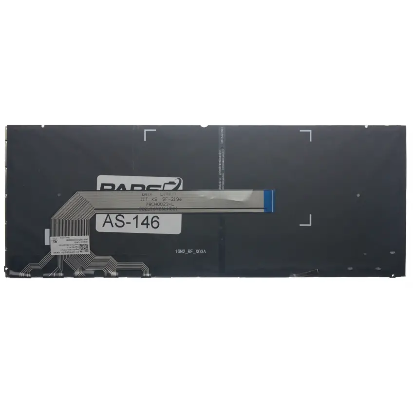 Asus ZenBook 0KN1-1V2TU12, 0KNB0-2604TU00 Klavye Işıklı (Siyah TR)