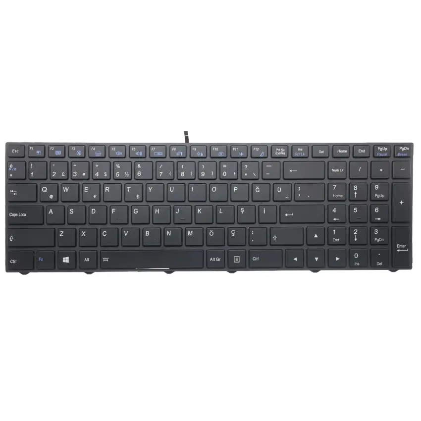 Monster Tulpar T7 V16.1.1 Klavye Işıklı (Siyah TR)