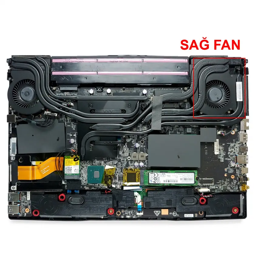 Msi GP65 Leopard 10SDK-819XTR Cpu Fan - İşlemci Fanı