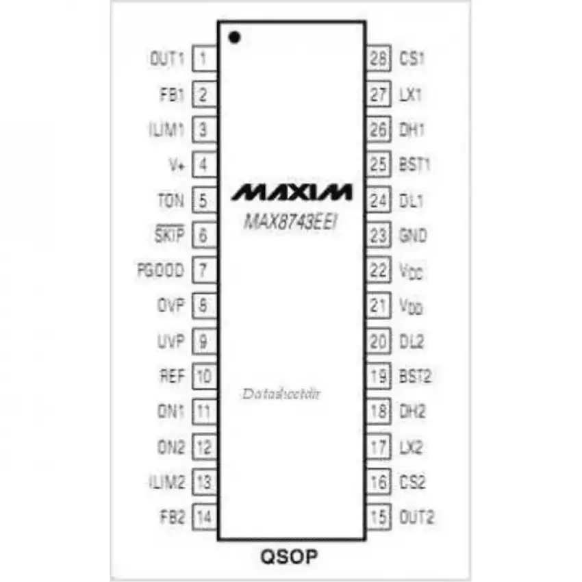 Maxim Max 8743 Notebook Entegre