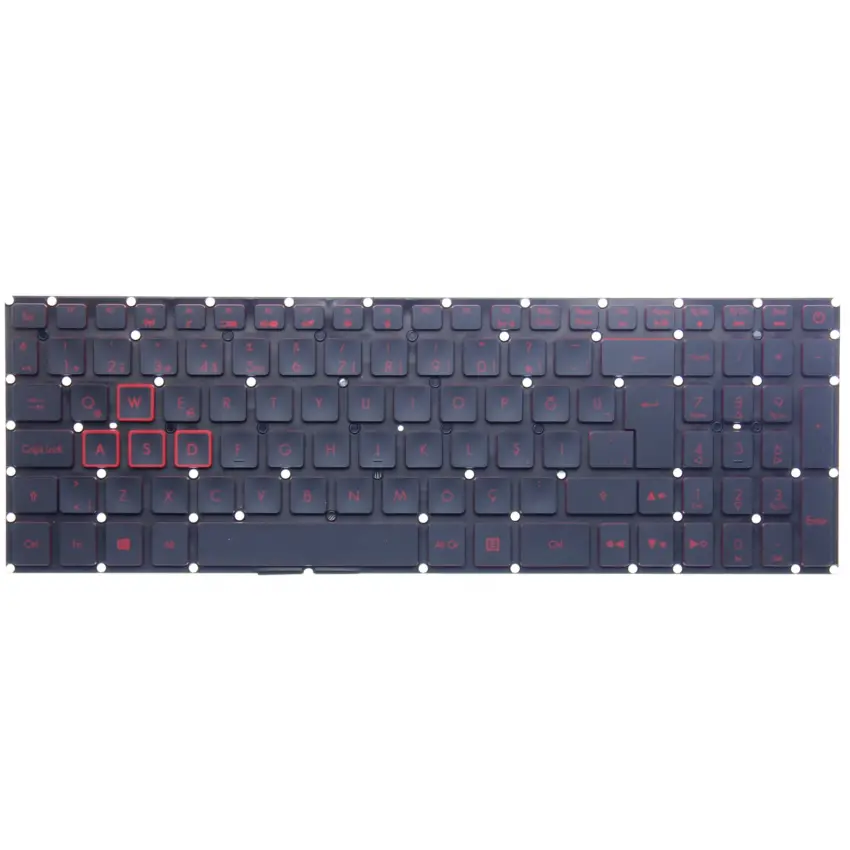 Acer Predator Helios 300 PH315-51 N17C1 Klavye Işıklı (Siyah TR)