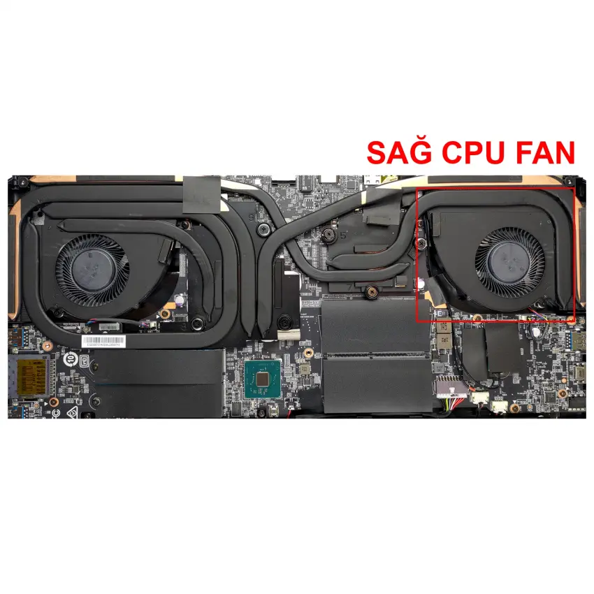 MSI Vector GP77 13VF Cpu Fan - İşlemci Fanı