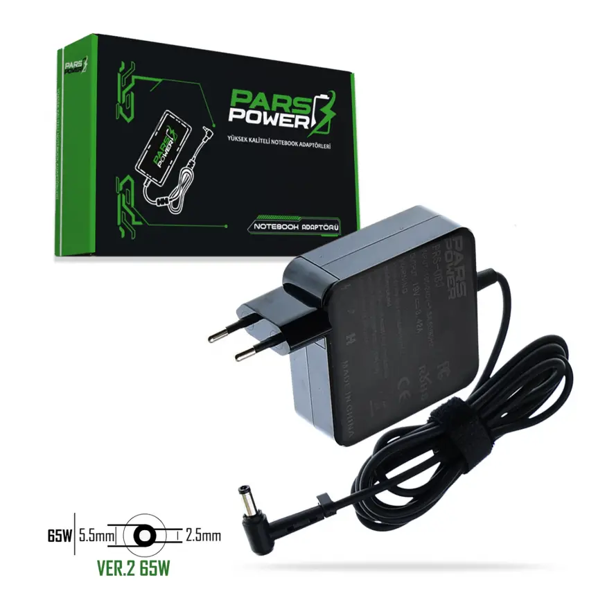 Toshiba Satellite C655-1EN, C50-B-14Z Adaptör Şarj Aleti-Cihazı (Pars Power)