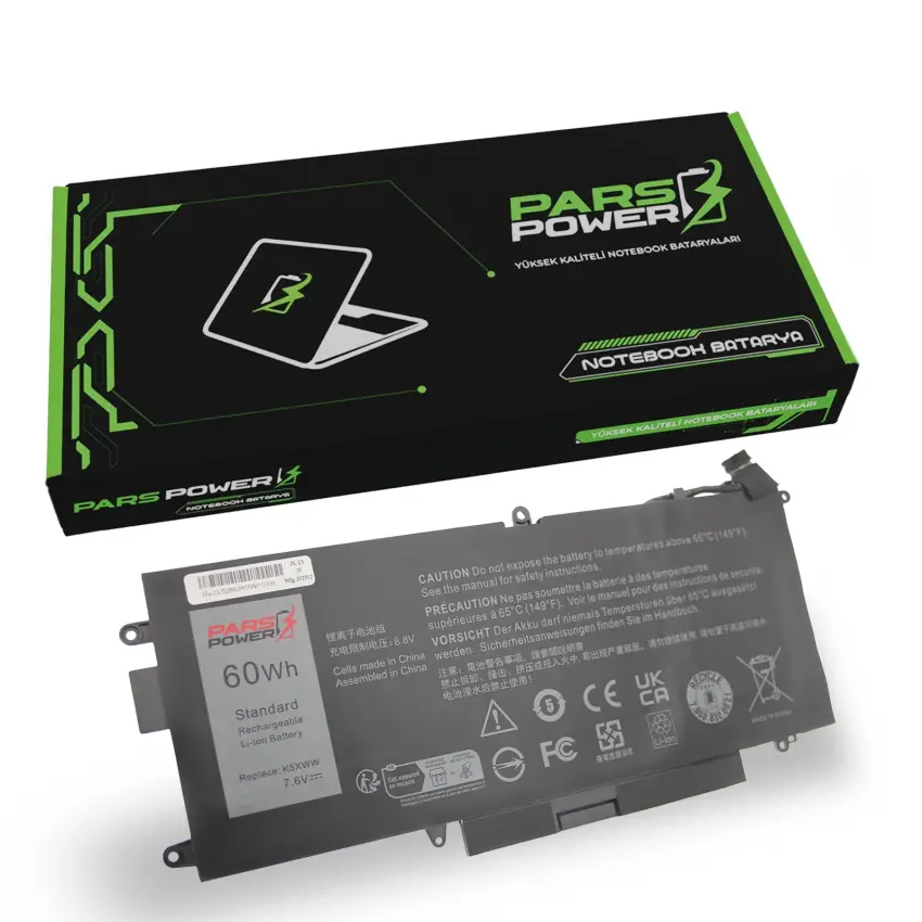 Dell Latitude DL5289JW Batarya - Pil (Pars Power)