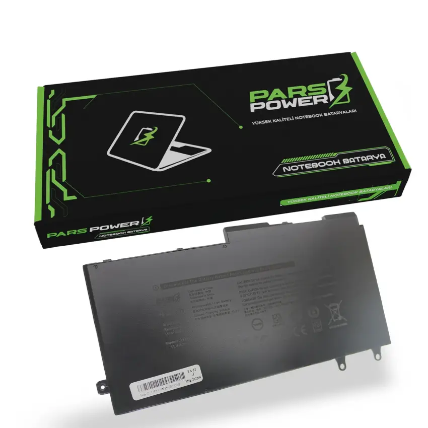 Dell Latitude 1V1XF, RF7WM Batarya - Pil (Pars Power)