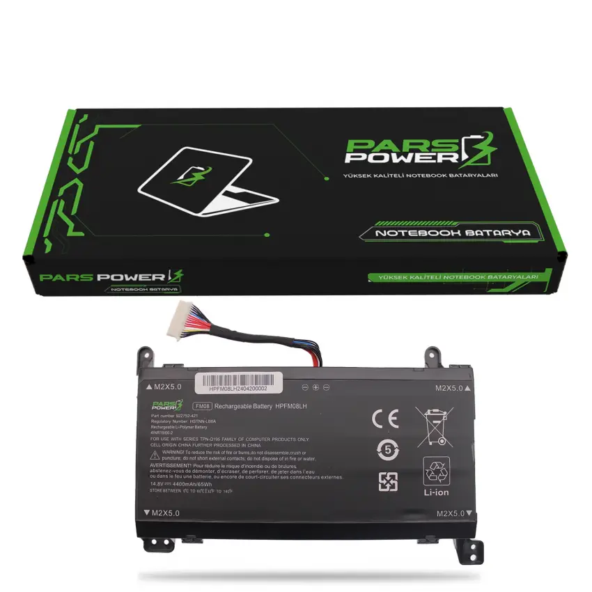 HP OMEN 17-an006nt (2CJ46EA) Batarya - Pil (Pars Power)